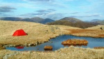 An idyllic camping spot