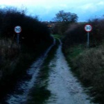 Approaching Ringstead on the Peddars Way