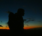 Pete at sundown