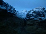 Stob Coire nan Lochan before dawn