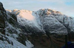Looking across Glen Coe to Sgurr nam Fiannaidh