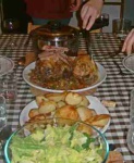 Lottie's pheasant dinner