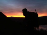 Sunrise near Falls of Cruachan