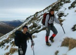 Rob and Maita on Beinn a' Bhuiridh