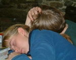 Tired people (Lottie and Peter)