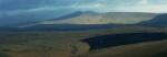 Looking eastwards to the Beacons (where the other group went)