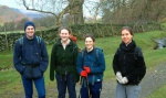 Place Fell group: Pete, Kate, Margaret and Maita