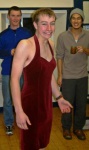 A sexy girl in a dress?  Not quite!
