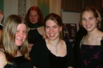 Helen, Clare and Katie