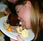 Helen and pudding