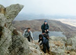 Scrambling on the East ridge of Moel Siabod