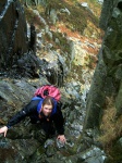 Toby in Milestone Gully