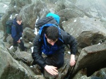 Michael and Goose on the North Ridge