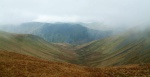 Looking back down into Cwm Dudodyn