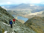 On the Watkin path between Snowdon and Y Lliwedd