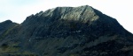 Afternoon sun on Crib Goch