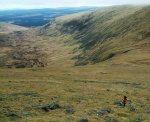 Looking down Kirshinnoch Burn