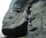 Toby on the lower half of Puttrell's Progress