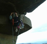 Andy on BAW's Crawl - heel hook
