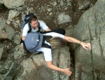 Anne scrambling