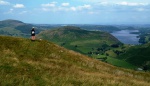 Claire photographs Ullswater