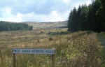 Unexpected road sign