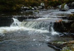 Cascades above the waterfall