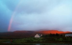 Sunrise rainbow
