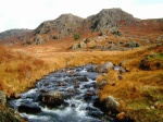 Troutal Tongue and Tarn Beck below Seathwaite Tarn