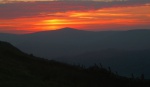 Sunset from Walna Scar