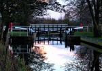 Lock on the Ripon Canal