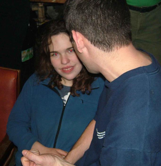 20050101-025548.jpg - An evil look from Sarah (or is that Emma...?!)