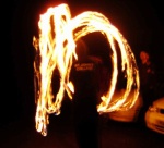 Theme for the week: playing with fire