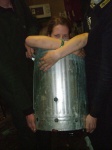 Emma gets carted off