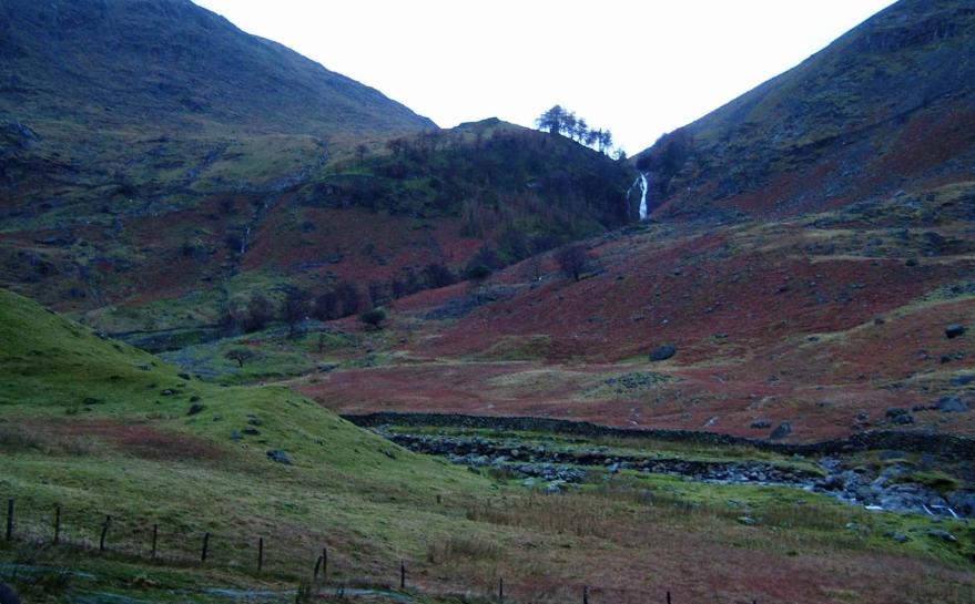 20050113-082824.jpg - The path to Sty Head, and Taylorgill Force