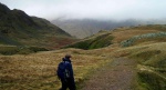 Peter near the head of Ruddy Gill