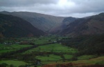 Upper Borrowdale - Stonethwaite from near Castle Crag