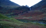 The path to Sty Head, and Taylorgill Force