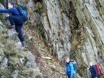 The start of the scrambling