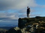 Michael on Craig Cwm Amarch
