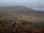 The route appears to get steeper at the col!