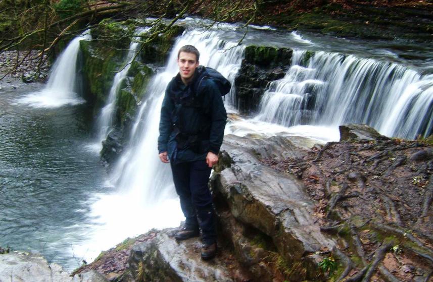 20050205-112204.jpg - Dave by Sgwd y Pannwr