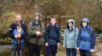 Saturday's group: Toby, Mark, David, Ruth and Shona