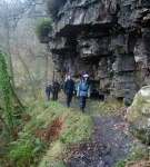 The narrow way - high above the river