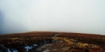 Brief spell of sunshine - but heading into the mist again!