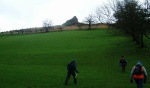 Heading up to Gaer Stone