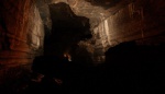 Letty illuminates the main chamber with carbide and flashgun