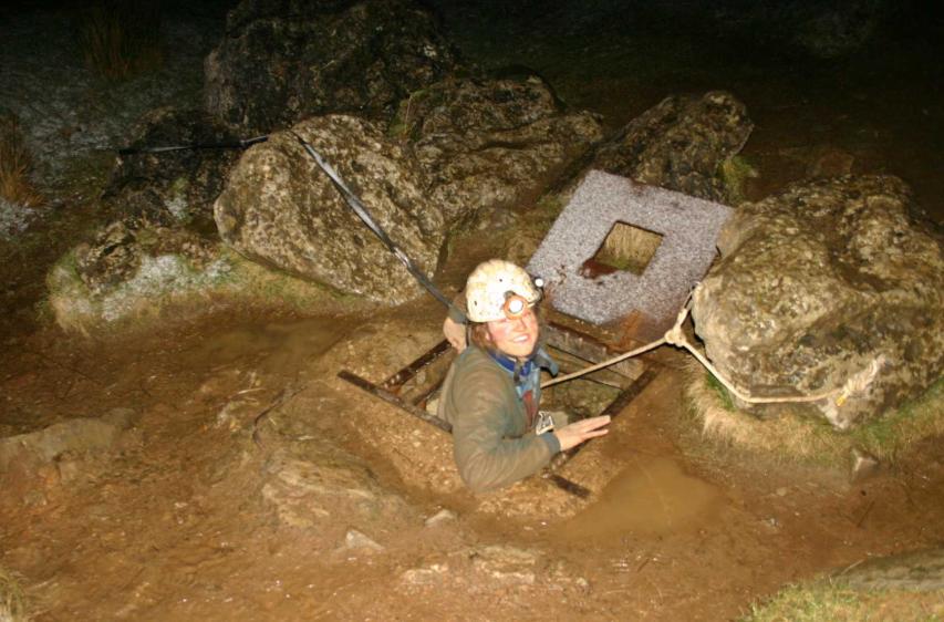 20050305-193518.jpg - Emerging into the snowy surface world