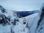 The view out from Green Gully