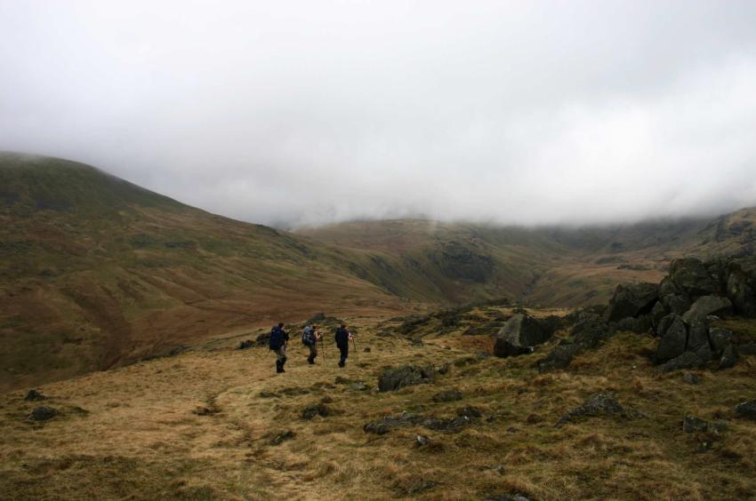 20050325-134752.jpg - Leaving Middle Fell for Yewbarrow